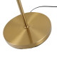 2 Lights Tree Floor Lamp for Living Room with Globe Lampshade, Standing Lamp for Bedroom, Bulb not Included, Gold Tone