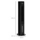 Nine Setting Tower Fan Humidifier, with Ice Boxes - Black