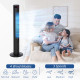 46&quot; Oscillating Tower Fan with Remote Control, 12H Timer, 3 Speed, 4 Modes, Quiet Cooling Fans, Electric Floor Standing Fan for 