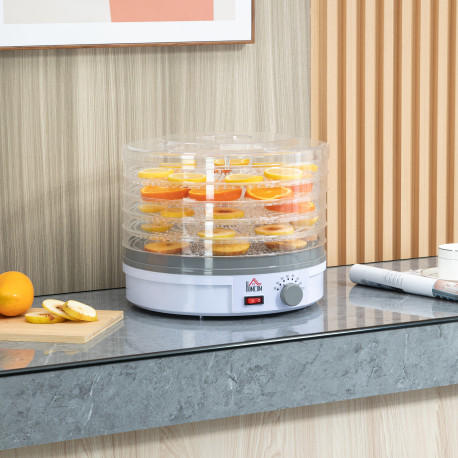 5 Tier Food Dehydrator, 245W Food Dryer Machine with Adjustable Temperature Control for Drying Fruit, Meat, Vegetable, Jerky and