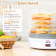 5 Tier Food Dehydrator, 245W Food Dryer Machine with Adjustable Temperature Control for Drying Fruit, Meat, Vegetable, Jerky and