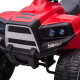 6V Kids Electric Ride on Car All Terrain Vehicle Toy Quad Bike With Headlights for Toddlers 18-36 months Red