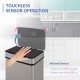 72L Recycling Sensor Bin Stainless Steel 3 Compartments For Both Wet/Dry Waste w/Removable Lid  Kitchen Home