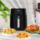 Air Fryer, 1500W 4.5L Air Fryer Oven with Digital Display, Rapid Air Circulation, Adjustable Temperature, Timer and Nonstick Bas