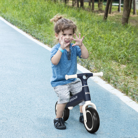 AIYAPLAY Baby Balance Bike, with Adjustable Seat, for 1.5-3 Years - Blue