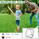 Angle Adjustable Rebounder Net Goal Training Set Football, Baseball