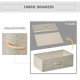 4 Drawer Storage Chest Unit Home Cabinet w/ Shelves Home Living Room Bedroom Entryway Living Furniture, Light Grey