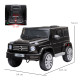 Compatible 12V Battery-powered Kids Electric Ride On Car Mercedes Benz G500 Toy w/ Parental Remote Control Music Lights MP3 Whee