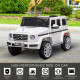 Compatible 12V Battery-powered Kids Electric Ride On Car Mercedes Benz G500 Toy w/ Parental Remote Control Music Lights | Aosom 