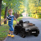 Audi RS Q8 Licensed 6V Kids Electric Ride On Car Toy Car with Remote Control Music Lights USB MP3 for 3-5 Years Old Black