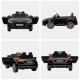 Kids Licensed Audi TT Ride-On Car 12V Battery w/ Remote Suspension Headlights and MP3 Player 2.5-5km/h Black