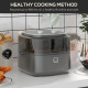 6.5L Air Fryer Oven, Air Fryer with Timer, Rapid Air Circulation and Adjustable Temp for Oil Free Cooking, Non-stick Basket and 