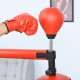 155-205cm 3-IN-1 Freestanding Boxing Punch Bag Stand, Boxing Speed Trainer with Rotating Flexible Arm, Speed Ball, Fillable Base