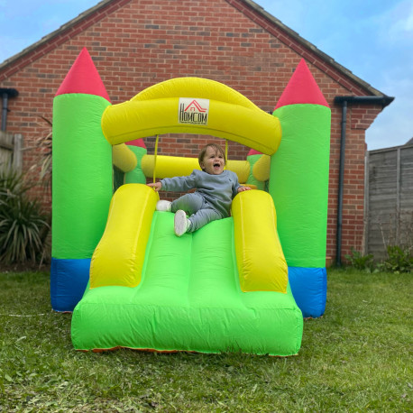 Nylon Inflatable Bouncy Castle Multi-Colour