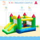 Nylon Inflatable Bouncy Castle Multi-Colour