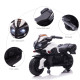 Kids Electric Motorbike 6V Ride on Motorcycle Vehicle w/ Lights Horn Sounds for 1.5-4 Years Old White