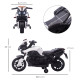 Kids Electric Motorbike 6V Ride on Motorcycle Vehicle w/ Lights Horn Sounds for 1.5-4 Years Old White