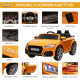 Kids Licensed Audi TT RS Ride-On Car 12V Battery w/ Remote Suspension Headlights and MP3 Player 3km/h Yellow