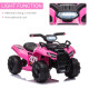 6V Kids Electric Ride on Car Toddlers Quad Bike All Terrain Vehicle Toy With Music for 18-36 months Pink