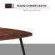 Set of Two Scandinavian-Style Coffee Tables - Walnut