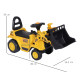 NO POWER 3 in 1 Ride On Toy Bulldozer Toddler Digger Excavator Scooter Storage Cart Toilet Pretend Play Construction Truck