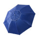 Outsunny 2m UV Protection Fishing Beach Umbrella Brolly Shelter w/ Side Panel Tent Blue