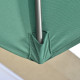 Outsunny 3 x 3(m) Cantilever Parasol with Cross Base, Garden Umbrella with 360° Rotation, Crank Handle and Tilt for Outdoor, Pat