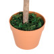 Outsunny 3ft Artificial Olive Tree Indoor Plant Greenery for Home Office Potted in An Orange Pot