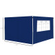 Outsunny 3 Meters Gazebo Replaceable Exchangeable Side Panel Wall Panels Walls With Window 3 colours (Blue)