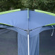 Outsunny 5-8 Persons Pop Up Tent Camping Gazebo Garden Tent-Dark Blue/Green