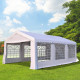 Outsunny 6m x 4 m Garden Gazebo Portable Carport Shelter w/ Removable Sidewalls &amp; Doors Party Tent Shelter Car Canopy