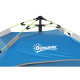 Outsunny Beach Tent for 1-2 Person Pop-up Design with 2 Mesh Windows &amp; 2 Doors Sky Blue