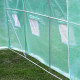 Outsunny Walk-in Polytunnel Greenhouse, Outdoor Garden Tunnel Greenhouse Tent with Zipped Roll-Up Door and 6 Mesh Windows, 3 x 2