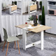 Wooden Folding Dining Table Writing Computer Desk PC Workstation Space Saving Home Office Oak &amp; White