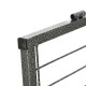 PawHut 16 Panels Heavy Duty Puppy Playpen, for Small and Medium Dogs, Indoor and Outdoor Use - Grey