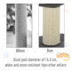 PawHut 91cm Cat Tower Scratching Posts Cat Tree for Indoor Cats Kitten Activity Centre Grey