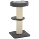 PawHut 91cm Cat Tower Scratching Posts Cat Tree for Indoor Cats Kitten Activity Centre Grey