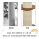 PawHut 91cm Cat Tower Scratching Posts Cat Tree for Indoor Cats Kitten Activity Centre Brown