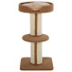 PawHut 91cm Cat Tower Scratching Posts Cat Tree for Indoor Cats Kitten Activity Centre Brown