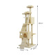 PawHut Cat Tree for Indoor Cats Play Tower Activity Center Kitten Scratch Post Climbing Tower 181 cm