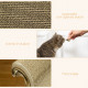 PawHut Cat Furniture, with Scratching Pad &amp; Catnip - Brown