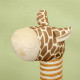 PawHut Giraffe-Designed Cat Tree, with Scratching Posts, Cat Tunnel, Toy Ball - Beige