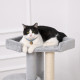 PawHut Cat Tree for Indoor Cats Kitten Tower Multi-level Activity Centre Pet Furniture with Scratching Post Condo Hanging Ropes 