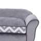 PawHut Dog Sofa Bed for XS-Sized Dogs, Cat Sofa with Soft Cushion, Pet Chair Lounge with Washable Cover, Removable Legs, Wooden 