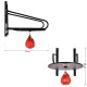 Wall-mounted Punching Ball Height Adjustable Hanging Speedball Platform Set Frame Stand Boxing Sports