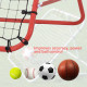 Rebounder Net, Practise Kickback Goal, for Teens, Adults Training - Red