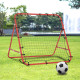 Rebounder Net, Practise Kickback Goal, for Teens, Adults Training - Red