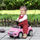 Baby Toddler Ride On Car, Foot to Floor Slider with Horn, Music, Working Lights, Storage, Big Steering Wheel, Pink | Aosom UK