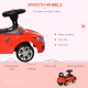 Ride on Car Baby Toddler Walker Foot to Floor Sliding Car Slider Red