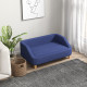 PawHut Dog Sofa, pet Bed, with Soft Cushion, Washable Cover, for Small, Medium &amp; Large Dogs - Blue